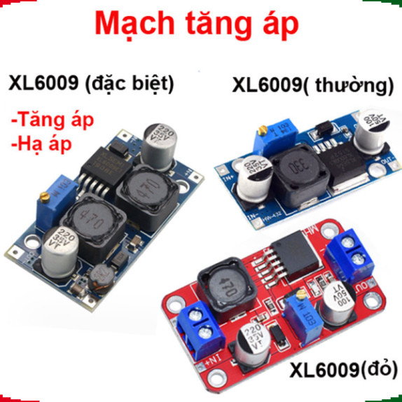 Module XL6009 Boost Converter, Tăng Áp DC Cho Thiết Bị Điện Tử
