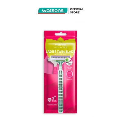 Bộ 2 Dao Cạo 2 Lưỡi Cho Nữ Watsons Twin Blade Disposable Razors 2pcs
