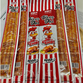 Combo 5 gói Snack Vị Gà Quay Hằng Đại ( gói 28g), Ăn Vặt Tuổi Thơ, Đồ Ăn Vặt Bé Mầm.