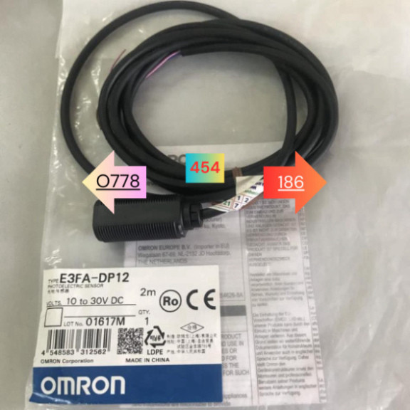CẢM BIẾN QUANG OMRON E3FA-DP12 2M OMS