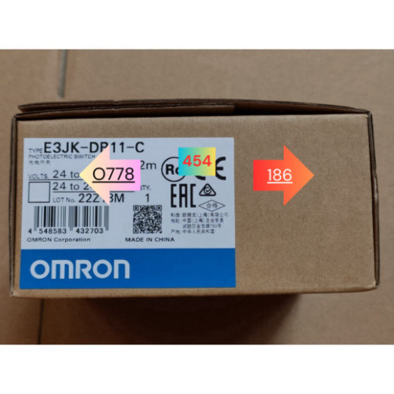 Sensor Omron  E3JK-DR11-C 2M