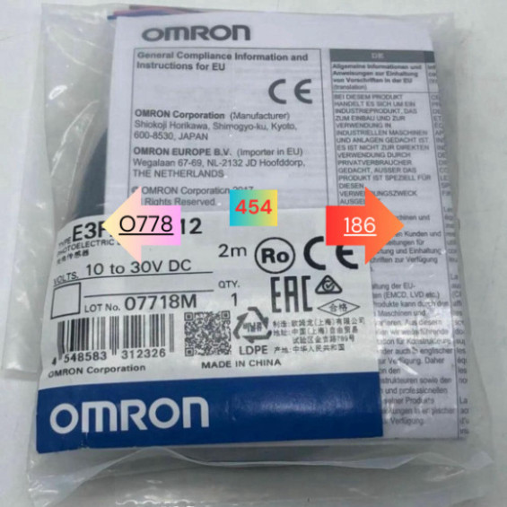 CẢM BIẾN QUANG OMRON E3FA-DN12
