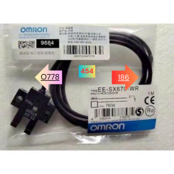Cảm biến quang  OMRON EE-SX670-WR, EE-SX674-WR, EE-SX671A-WR, EE-SX672A-WR, EE-SX673A-WR, EE-SX671-W