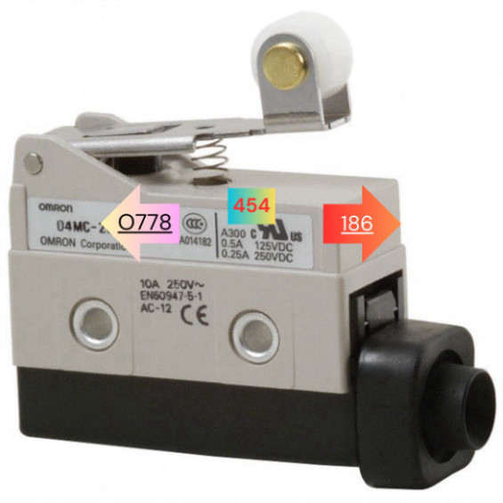 Công tắc hành trình Omron D4MC-2020 Chính hãng