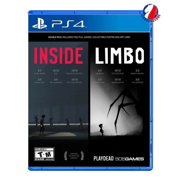 Inside and Limbo Double Pack | PS4 | Hệ Ngẫu Nhiên