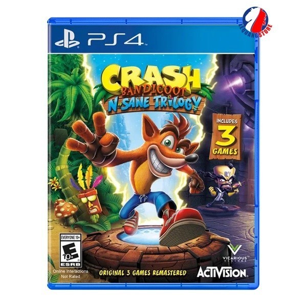 Crash Bandicoot N. Sane Trilogy | PS4 | Hệ Ngẫu Nhiên