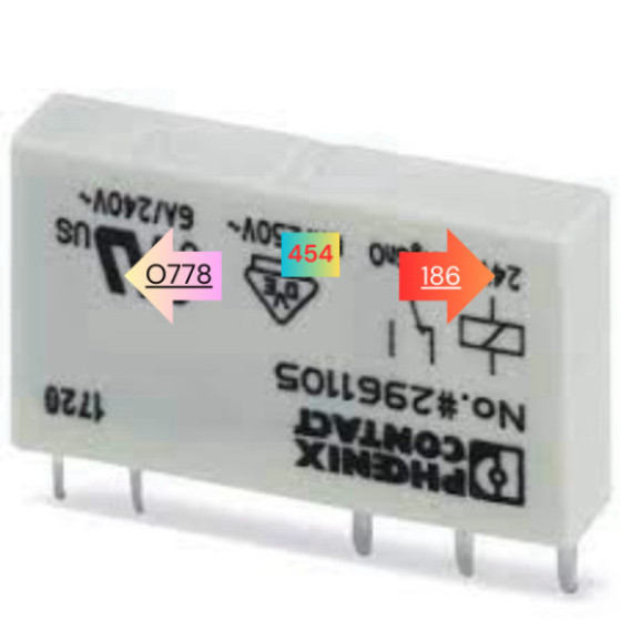 Relay phoenix contact 2961105