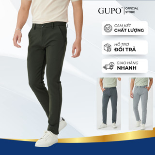 Quần Tây Nam Slimfit Ống Côn Body GUPO Local Brand Quần Âu Cotton Co Giãn 4 Chiều Hàn Quốc Công Sở WP610