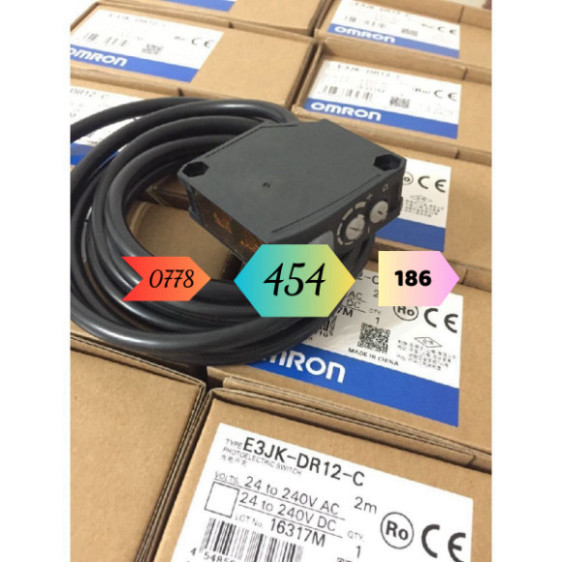 [New] Cảm biến OMRON E3JK-DR12-C 2M