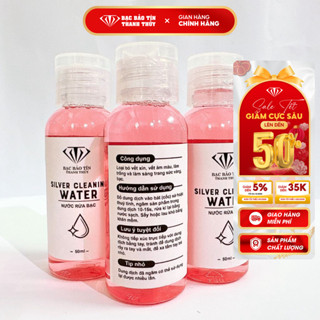 Nước rửa trang sức bạc Bảo Tín Thanh Thủy, dung dịch làm sáng bóng bạc như mới (Chai 30ml - 50ml)