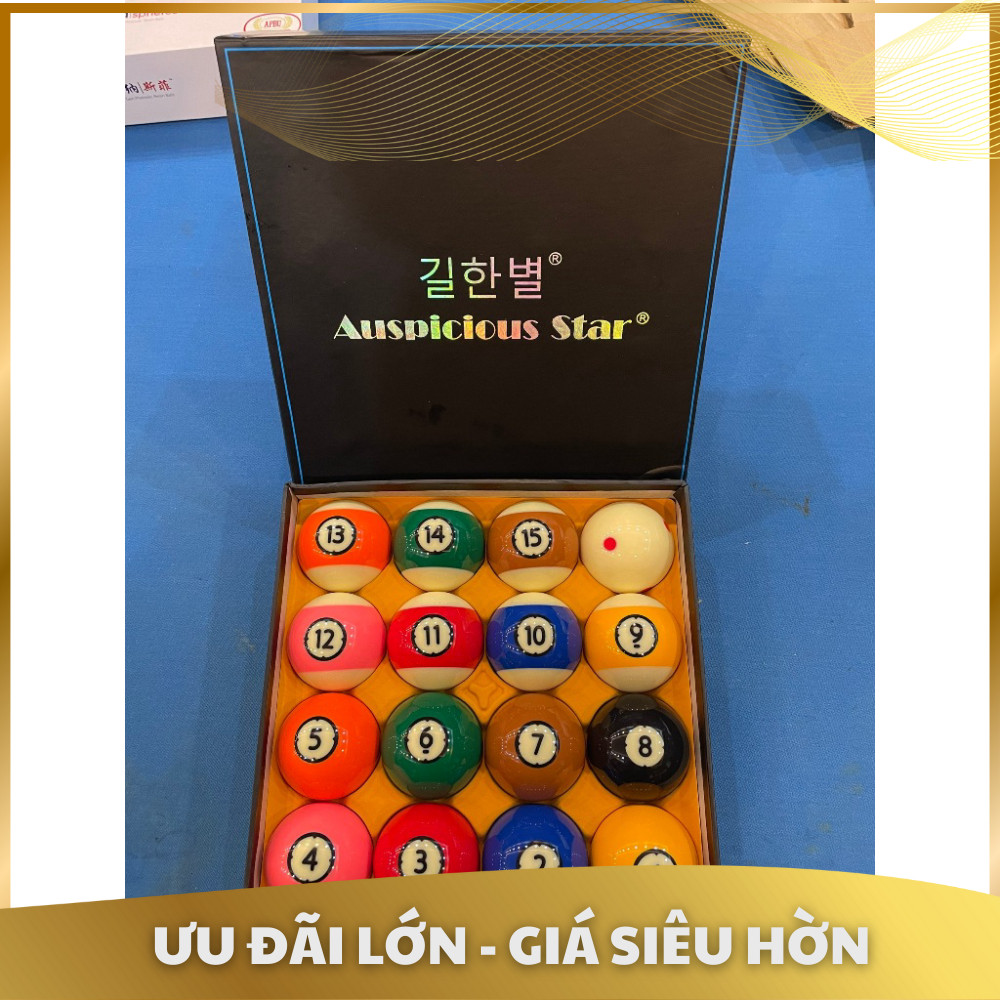 Bóng bida, Bộ Bi A dùng CLB/cá nhân - Bóng Hàn Quốc loại 16 quả hàng cao cấp - Phụ kiện bida giá gốc