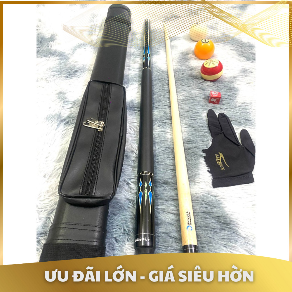 [Tặng kèm phụ kiện] Cơ bi-da| Gậy bi-da giá HSSV, Cơ lỗ Unicues giá tốt, cơ bida giá tốt -  - Phụ ki
