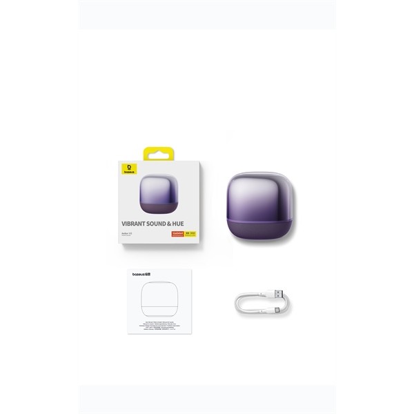 Loa Bluetooth Không Dây Baseus AeQur V2 Wireless Speaker 20W Âm Thanh Sống Động 360 Độ°