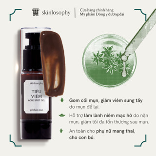 Gel Chấm Mụnvà Gom Cồi Mụn SKINLOSOPHY - 30ml