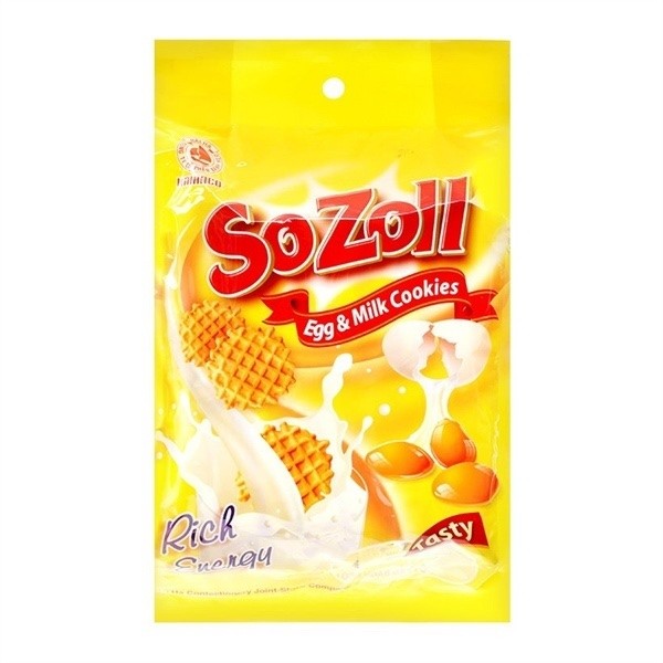 Bánh Trứng Sữa Sozoll Hải Hà Túi 256g