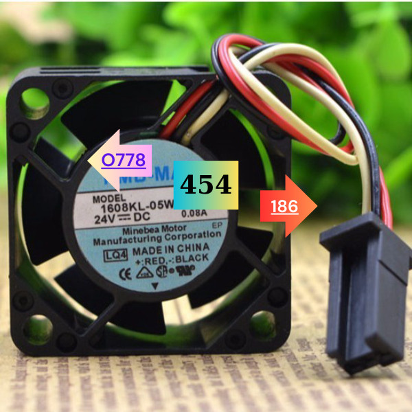 Quạt hút DC NMB 1608KL-05W-B39