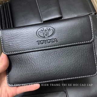 [ BÁN CHẠY NHẤT] Ví đựng giấy tờ xe ví đăng kiểm có logo hãng