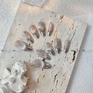 Nail Box Thiết Kế - Củ Cải Nailbox - Mắt Mèo Ánh Trăng Fen Bạc Nâu Tây - C031