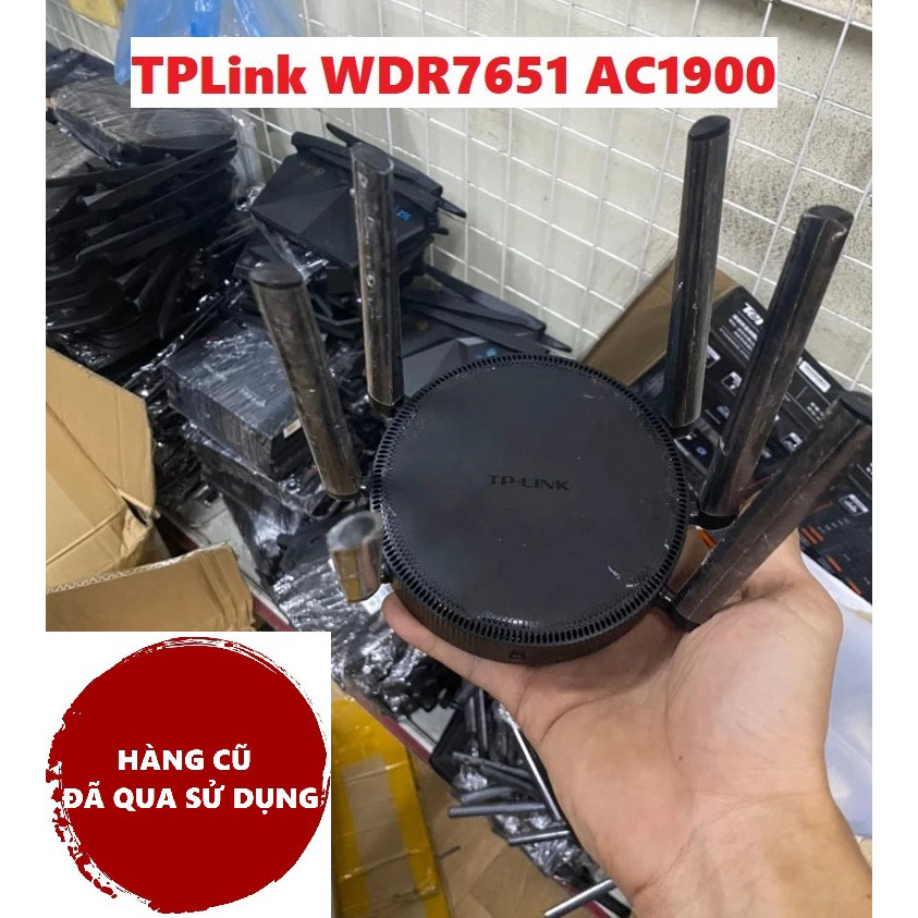 Khám Phá Sức Mạnh của Bộ Phát Router Wifi6 TPLink WDR7651 AC1900 ( ĐÃ SỬ DỤNG ) - Công Nghệ WiFi 6 C
