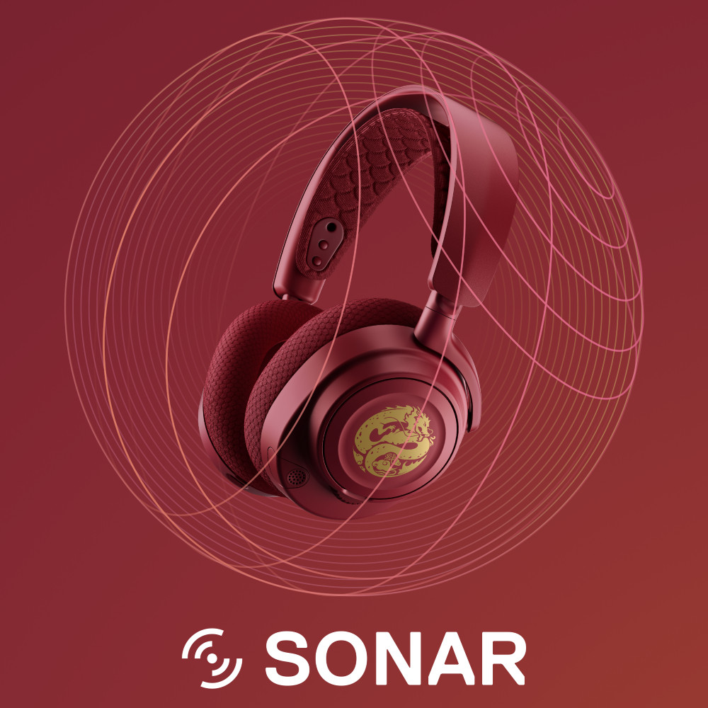 Tai nghe chụp tai bluetooth SteelSeries Arctis Nova 7 Wireless Dragon màu đỏ vàng - Phiên bản giới hạn - Bảo hành 1 năm | BigBuy360 - bigbuy360.vn