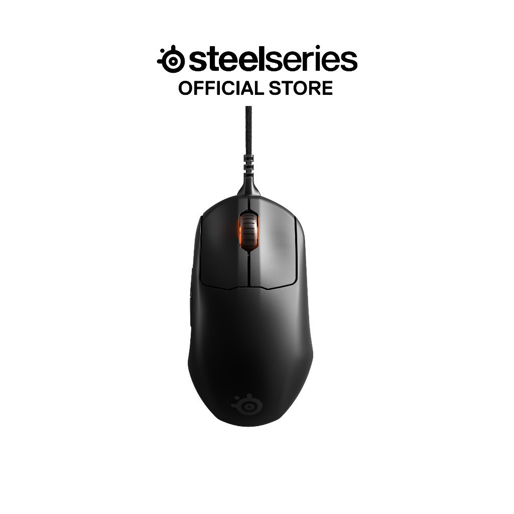 Chuột gaming có dây SteelSeries Prime màu đen, siêu nhẹ 69g, 6 nút, 18000CPI, 450IPS, 100 triệu clicks, bảo hành 1 năm | BigBuy360 - bigbuy360.vn