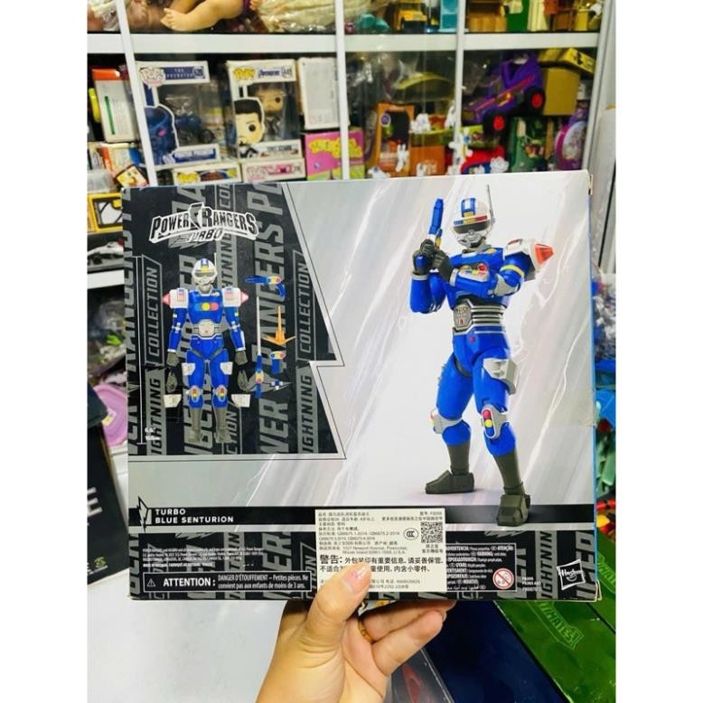 [HCM] Mô hình Action Figures Power Rangers Lightning Collection Turbo Blue Senturion