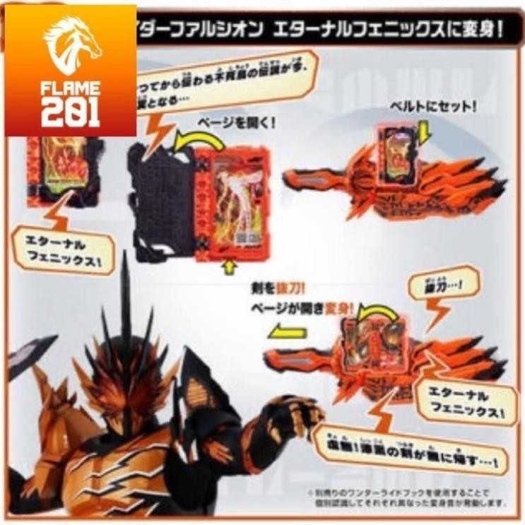 [HCM] Đồ chơi siêu nhân P-Bandai DX KAMEN RIDER SABER MUMEIKEN KYOMU & HAKEN BLADRIVER ETERNAL PHOEN