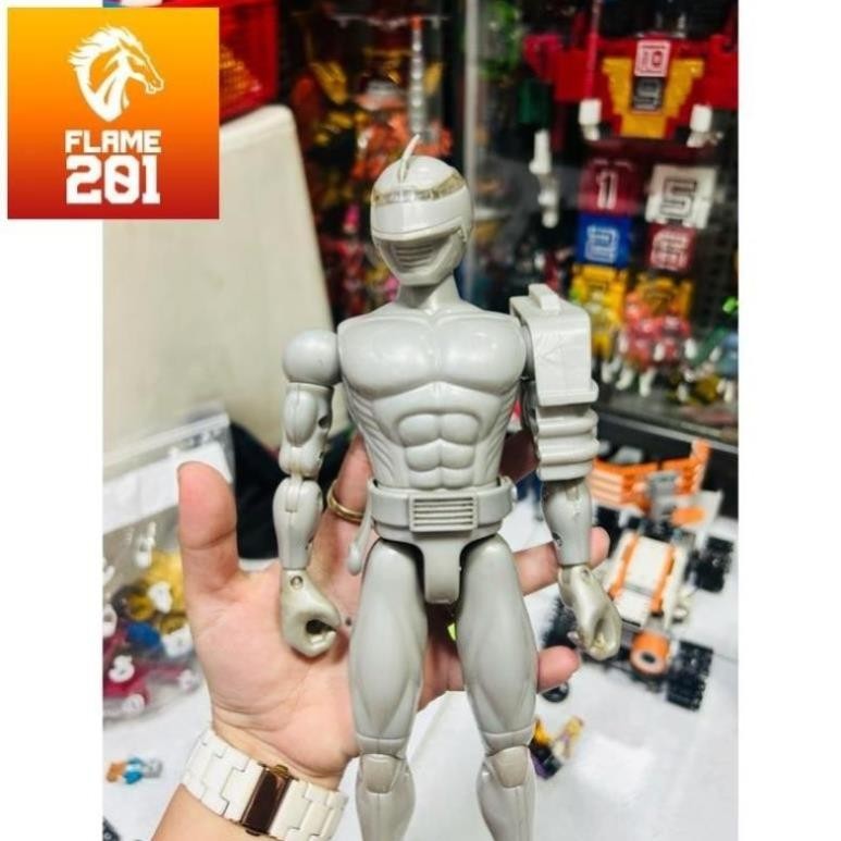 [HCM] Mô hình Action Figure Boukenger Silver Protype Size 30cm