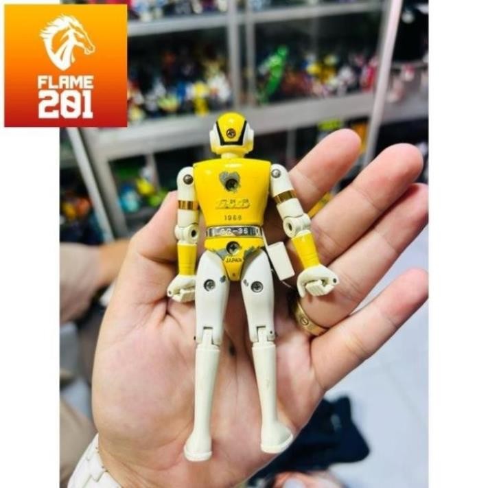 [HCM] Mô hình Action Figure Power Rangers Choushinsei Flashman Yellow Chogokin Figure BANDAI Japan 1
