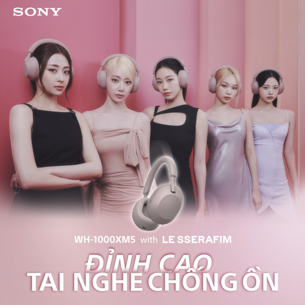 Tai nghe bluetooth Sony WH-1000XM5 màng loa 30mm chuẩn Hi-Res, công nghệ Auto NC Optimizer chống ồn | BigBuy360 - bigbuy360.vn
