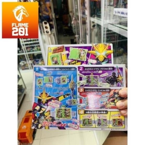 [HCM] Đồ chơi siêu nhân Saber X Sword man wonder book Dx
