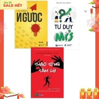 Sách - Bộ 3Q Tư Duy Ngược + Tư Duy Mở + Thao Túng Tâm Lý