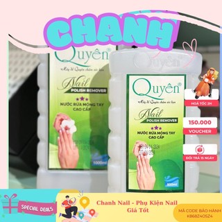  Axitone Quyên - Nước Tẩy Rửa Móng Không Lem Trắng CHANH NAIL 