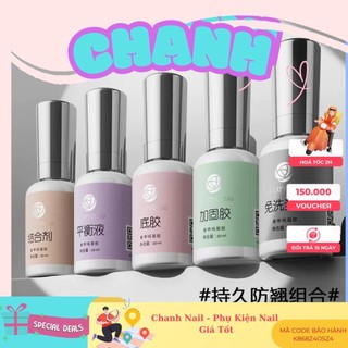  Base Top Cứng hoa hồng 20ml Cao Cấp hàng Chính Hãng Hoa Hồng Mẫu Mới CHANH NAIL 