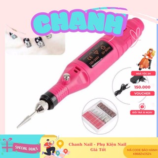 Máy Mài Móng Mini, Máy Mài Nail Cầm Tay, Máy Dũa Móng Mài Gel, Máy làm Nail Tại Nhà Chanh Nail
