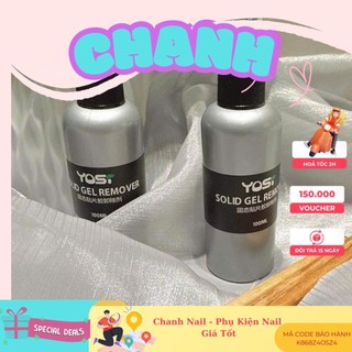  Xịt tháo móng YOSI 100ml ,Xịt phá siêu tiện lợi tháo móng úp,móng giả nước tan keo CHANH NAIL 