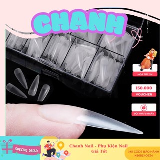 Móng Úp HSM, Up Nail  NHÁM PHOM NHỌN Nhám, Móng Giả Up Tay Trong Suốt  ÔM PHOM [ HÀNG CHUẨN PHOM ]CHANH NAIL