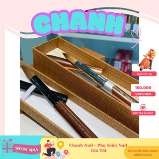 CỌ ĐẮP BỘT KOLINSKY, CỌ đắp Móng Bột Paula 70% lông Chồn CHANH NAIL