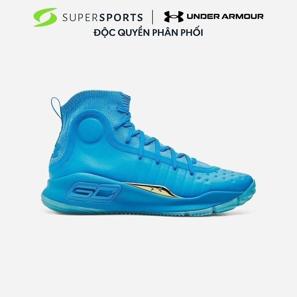 Giày Bóng Rổ Nam Under Armour Curry 4 Retro - Xanh Dương  - 1298306-404