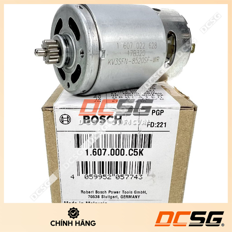 Motor máy khoan GSR120-LI/ GSR10.8V-13 Bosch 1607000C5K | DCSG