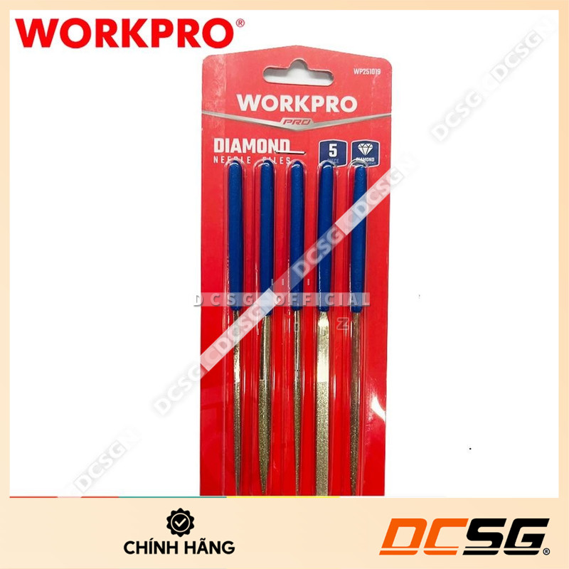 Bộ dũa kim cương (5 cái) Workpro WP251019 | DCSG