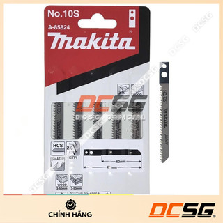 Lưỡi cưa lọng cắt gỗ chuôi có lỗ no.10s makita a-85824 | dcsg