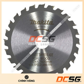 Đĩa cắt gỗ 110 x 20 x 24t makita d-15578 | dcsg