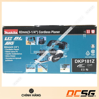 Máy bào 82mm dùng pin 18v makita dkp181z