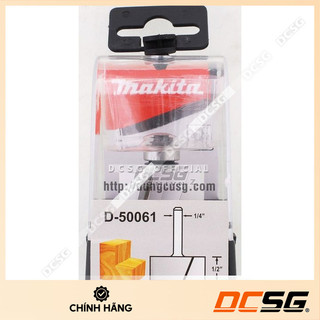 Mũi phay ghép ổ bi cốt 1/4"- 6.35mm makita d-50061