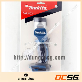 Đèn led 4000lx dùng pin 14.4/18v makita dml802