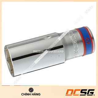 Đầu tuýp xi bạc 17x77mm chuôi 1/2" kingtony 423517m