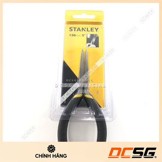 Kềm mỏ dẹt 5''/136mm kềm stanley stht84122-8