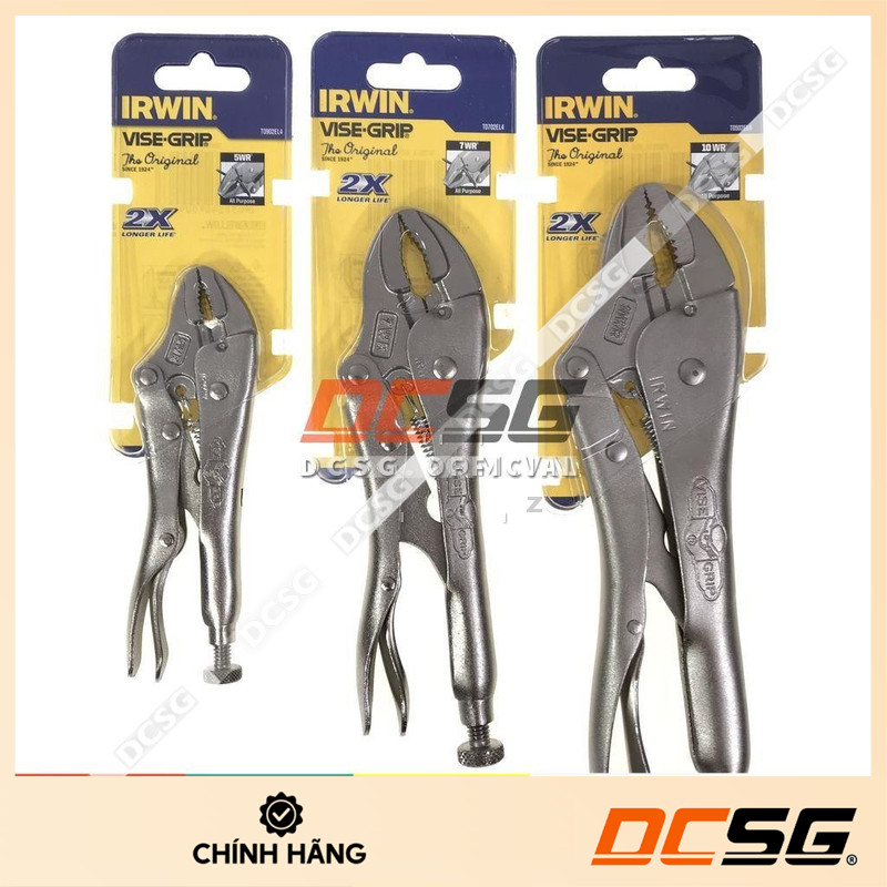 Kềm bấm Mỹ hàm WR 5"-7"-10" IRWIN VISE-GRIP | DCSG