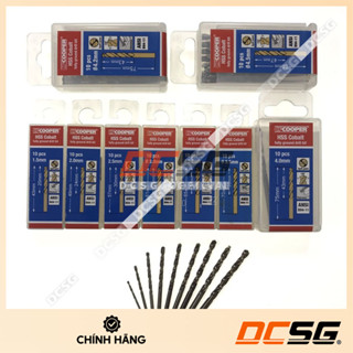  Mũi khoan thép Inox HSS-Cobalt 5% 1.5-4.5mm CFCooper  01 mũi  | DCSG 